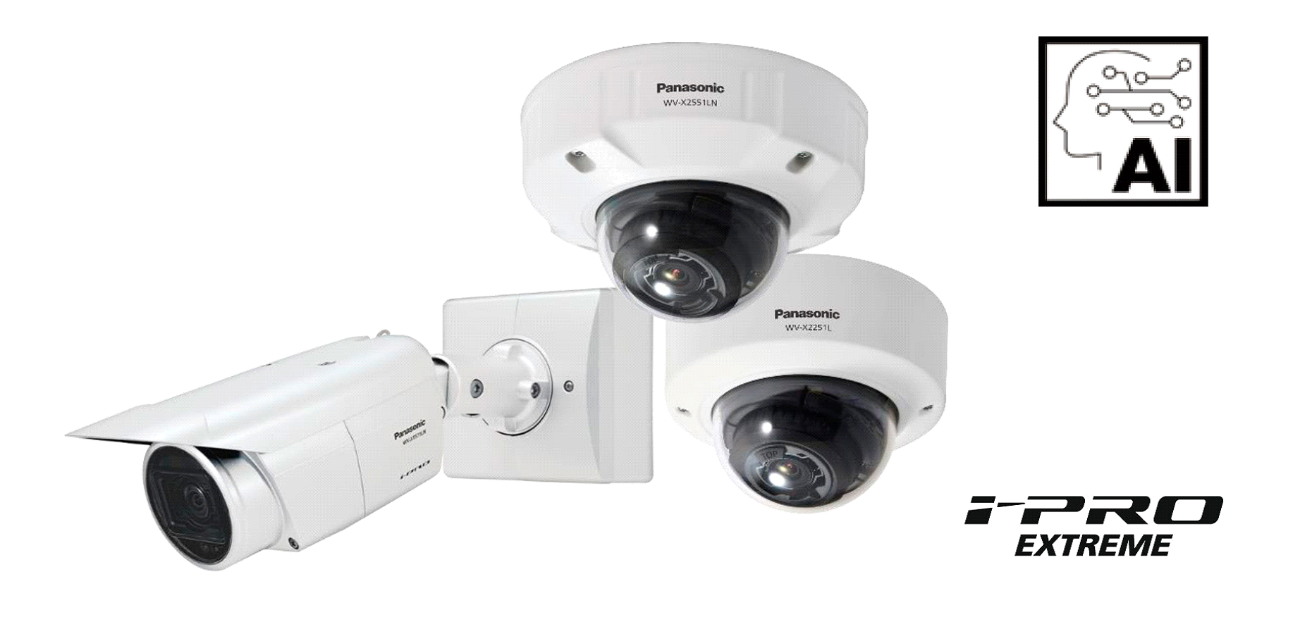 Panasonic представляет новые камеры видеонаблюдения серии i-ProExtreme c встроенным нейросетевым процессором AI